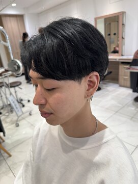 アッシュ 下丸子店(Ash) シースルーセンターパートストレートセンターパート韓国ヘア