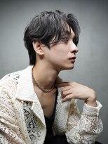 ニコトウキョウ 新宿(nico TOKYO)&nbsp;メンズセンターパート/ニュアンスパーマ/フェザーパーマ