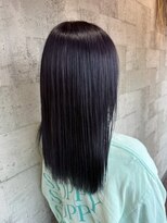 クララジャパン ナベシマ(CLALA JAPAN Nabeshima)&nbsp;縮毛矯正　質感ストレート　髪質改善カラー　顔まわり　ブリーチ