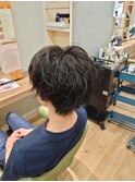ツイスパ×縦落ちメンズパーマで個性を演出◎トレンドヘア