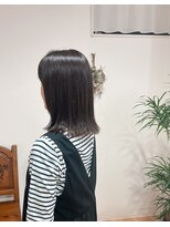 フェアリーエム(fairy.m) 大人ボブ 髪質改善透明感カラー 美髪矯正 脱白髪ぞめカラー