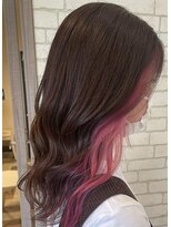 プログレス フレスポ富沢店(PROGRESS)&nbsp;インナーカシスピンク/大人ガーリー/10代20代