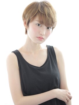 ヌーベルヴァーグ(Nouvelle Vague) 【Nouvelle Vague】プラチナベージュ×ダイヤモンドショート☆