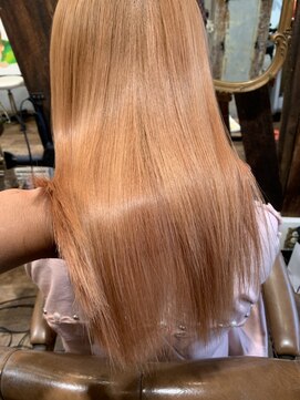 アティック ヘアーデザインアンドリラクゼーション(attic hair design&relaxation) 髪質改善ヘアエステ2回目