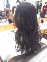 ヘアーアンドメイク サワ 天神店(Sawa)&nbsp;波ウェーブ巻きスタイル