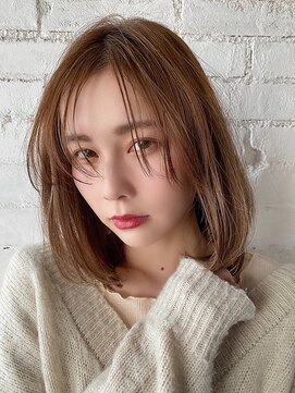 ベルビアンカ(Belle BIANCA) Belle BIANCA 抜け感シースルーバングで小顔ヘア　by.林