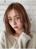 Belle BIANCA 抜け感シースルーバングで小顔ヘア by.林