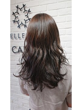 ヘア スパ ビューティー エールフォルム(HAIR SPA BEAUTY YELLFORME) アッシュグレー×ロング