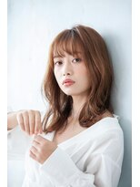 20代30代柔らかレイヤーミディアム