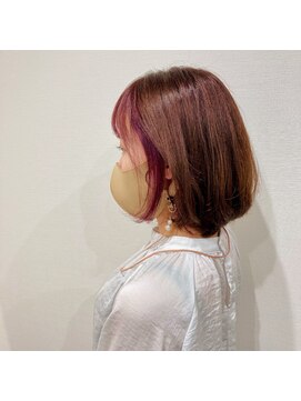 モヅ美容室 チェルム 四日市店(MOZ美容室 cheRm) ボブ×フェイスフレーミング