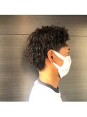 ツイストスパイラルパーマ  ツーブロック 【札幌】