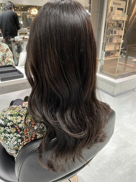 ジンジャー(GINGER) 新髪質改善×トリートメント×暗髪×冬カラー