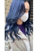 ヴィークス ヘア(vicus hair) 【AKIE】navy blue 