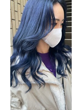 ヴィークス ヘア(vicus hair) 【AKIE】navy blue