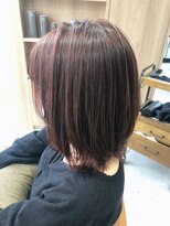 テラスヘア 新潟駅南(TERRACE hair)&nbsp;【艶髪】大人艶髪コーラルピンクベージュ