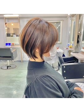 カルナ バイ エルモ(calna by ELMO) calna by ELMO/ショートボブ/ハンサムショート/丸みショート