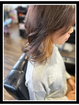 リレーションヘアーデザイン(Relation hair design) インナーカラー