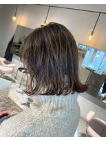 ブリーチ(bleach)&nbsp;ハイライトボブ