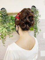 ロカット サロン(Roquat Salon)&nbsp;着物に合う大人高めアップアレンジ【卒業式袴/立川/立川/立川】