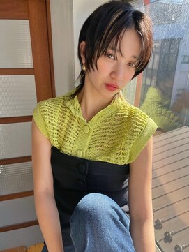 トゥ ルーチェ(tu.luce) 【中村】顔周りのアクセントショートウルフ