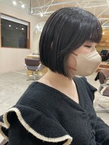 キュオンシア(CUEON. ciea)&nbsp;ボブ×イヤリングカラー