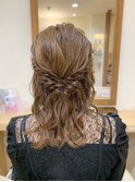 お呼ばれヘアセット