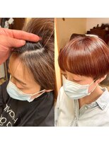 ピッカヘアーデザイン(PICKA hair-design)&nbsp;オレンジベージュ