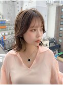 大人ガーリー×ブリーチなし◎前髪/顔周り×韓国ロング[新宿]