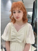 スニュウ(snuw)&nbsp;【 snuw mina 】 ペールオレンジカラー