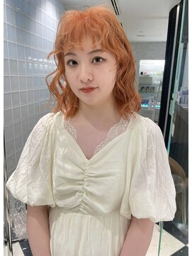 スニュウ(snuw) 【 snuw mina 】 ペールオレンジカラー