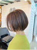 柔らか大人ボブスタイル
