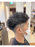 ショート ツイストパーマ