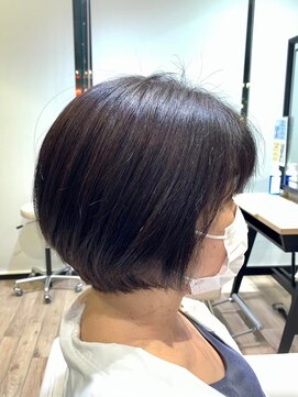 ジュイール(jouir) 大人マッシュショート丸みショート黒髪ショートベリーショート