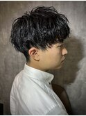 【ツイストパーマ】