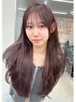 ロンドウル 熊本(Lond ulu) 大人美人なlayer style /ネオ韓国layer cut/フォギーベージュ