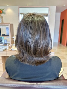 アンティ ブランシェ(an-t BRANCHE) 外ハネボブヘア(ソフトウルフ系)