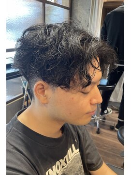 メンズココ 日本橋店(MENS COCO) 【サラリーマン必見】メンズセンターパートシャドウパーマ