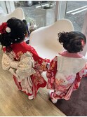【七五三】ヘアセット＆着付け