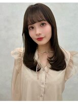 エジョン 幡ヶ谷店(Aejon)&nbsp;イメチェン/似合わせカット/フルバング/レッドブラウン/新宿