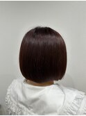 レッドバイオレット×ボブ