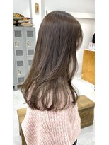 オーリーエトワ 御器所(oorry.etwa) ブリーチなしダブルカラー透明感ベージュ