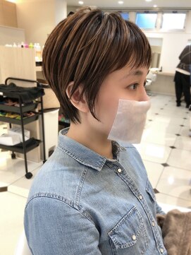 ヴィーヴォ 深江橋店(VIVO) 【VIVO】大人可愛い コンパクトなミニバングレイヤーショート