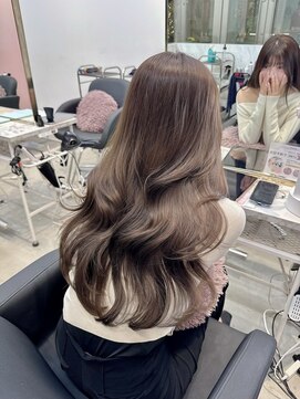 クム(kumu) 【kumu】韓国風レイヤー/髪質改善カラー/グレージュ/栄/名古屋