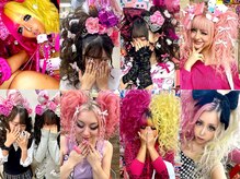 ヘアセットアップス(UP's)の雰囲気（スジ盛り髪女子増加中♪(^○^)ギャル！高校体育祭！ディズ〇ー♪）