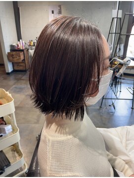 フィール ヘアー(feel hair) レイヤーボブスタイル