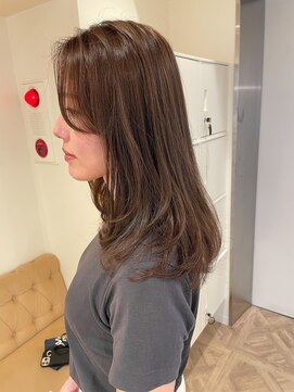 ラヴィズム 名駅店(LUVISM) ◎韓国ヘアー顔周りレイヤーおくれミディアム毛前髪名古屋/名駅