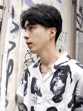 【メンズもkeshiki】今日かっこいいだけでなく、明日からも楽に扱いやすいヘア！（大名/パーマ/ブリーチ）