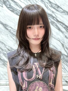 ニューヨークニューヨーク 梅田茶屋町店(NYNY) ウルフレイヤー　レイヤーロング　ハッシュカット