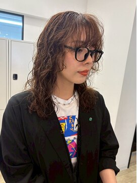 ヌビラ(Nubira) ミディアムヘア/ウルフパーマ/ナチュラルパーマ/西千葉