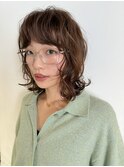 ヘルシーなボブパーマ